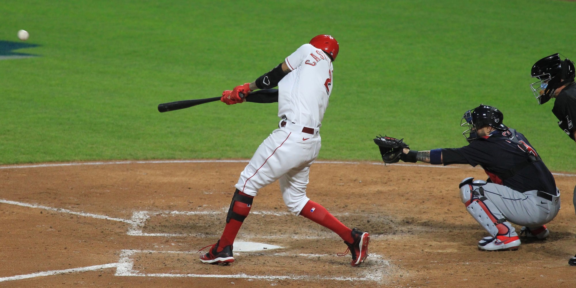 Photos: Reds vs. Indians (Aug. 3)