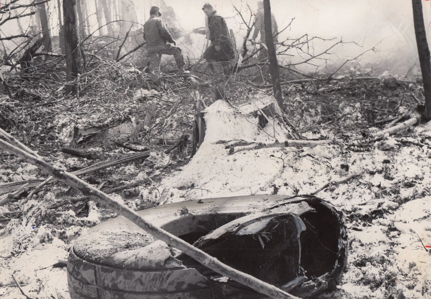 TWA flight crashed into a small private Beechcraft plane on March 9, 1967