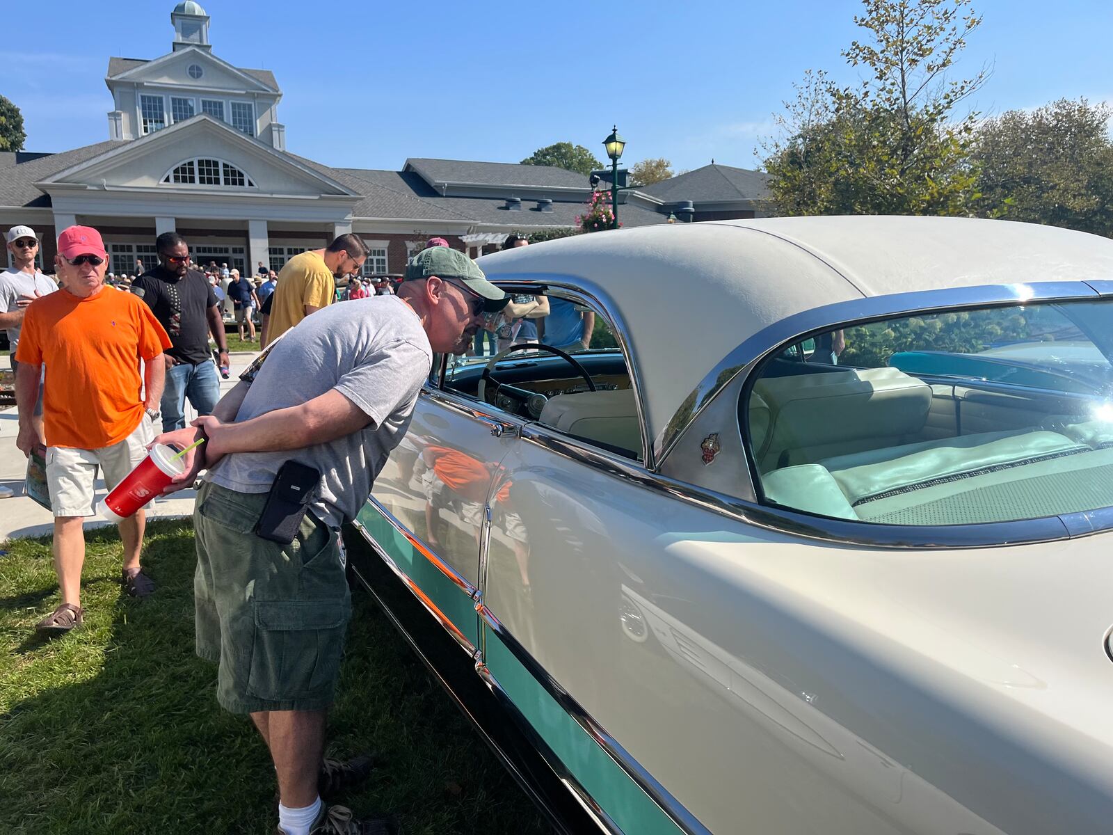 The 15th Dayton Concours d’Elegance at Carillon Park on Sunday had about 180 classic and antique automobiles on display. CORNELIUS FROLIK / STAFF