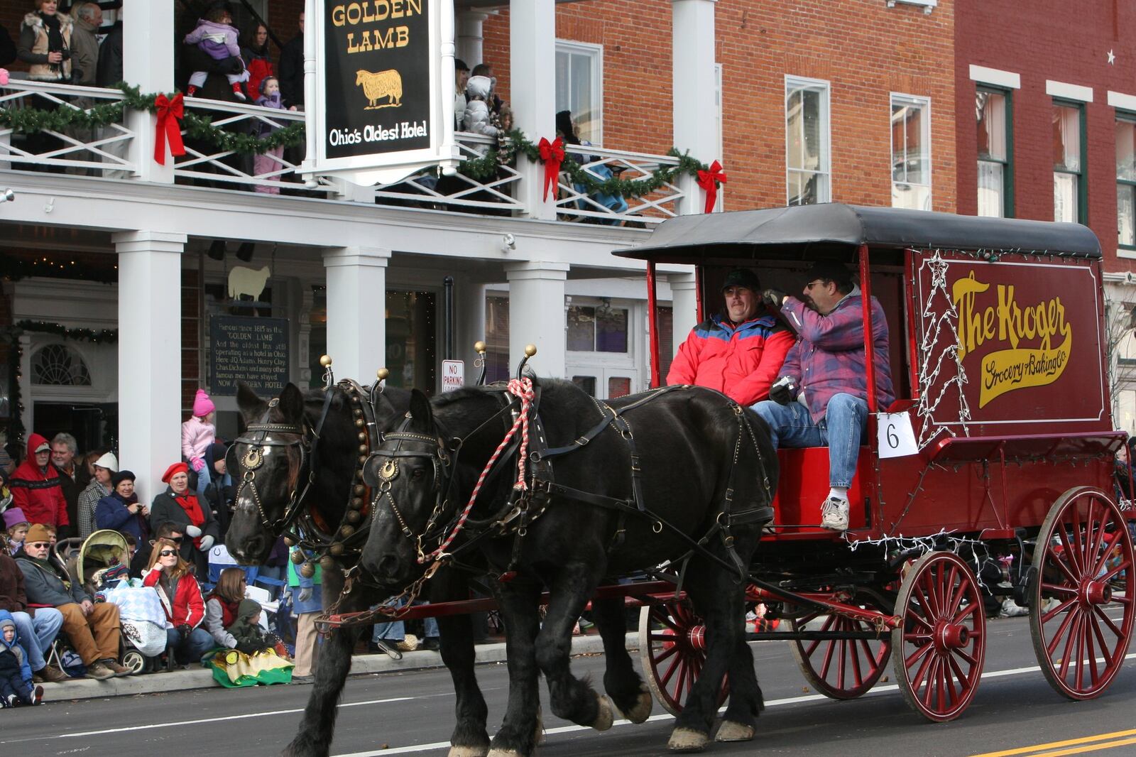 The Golden Lamb and the Horse Drawn Carriage Parade: two of Lebanon’s most cherished traditions.