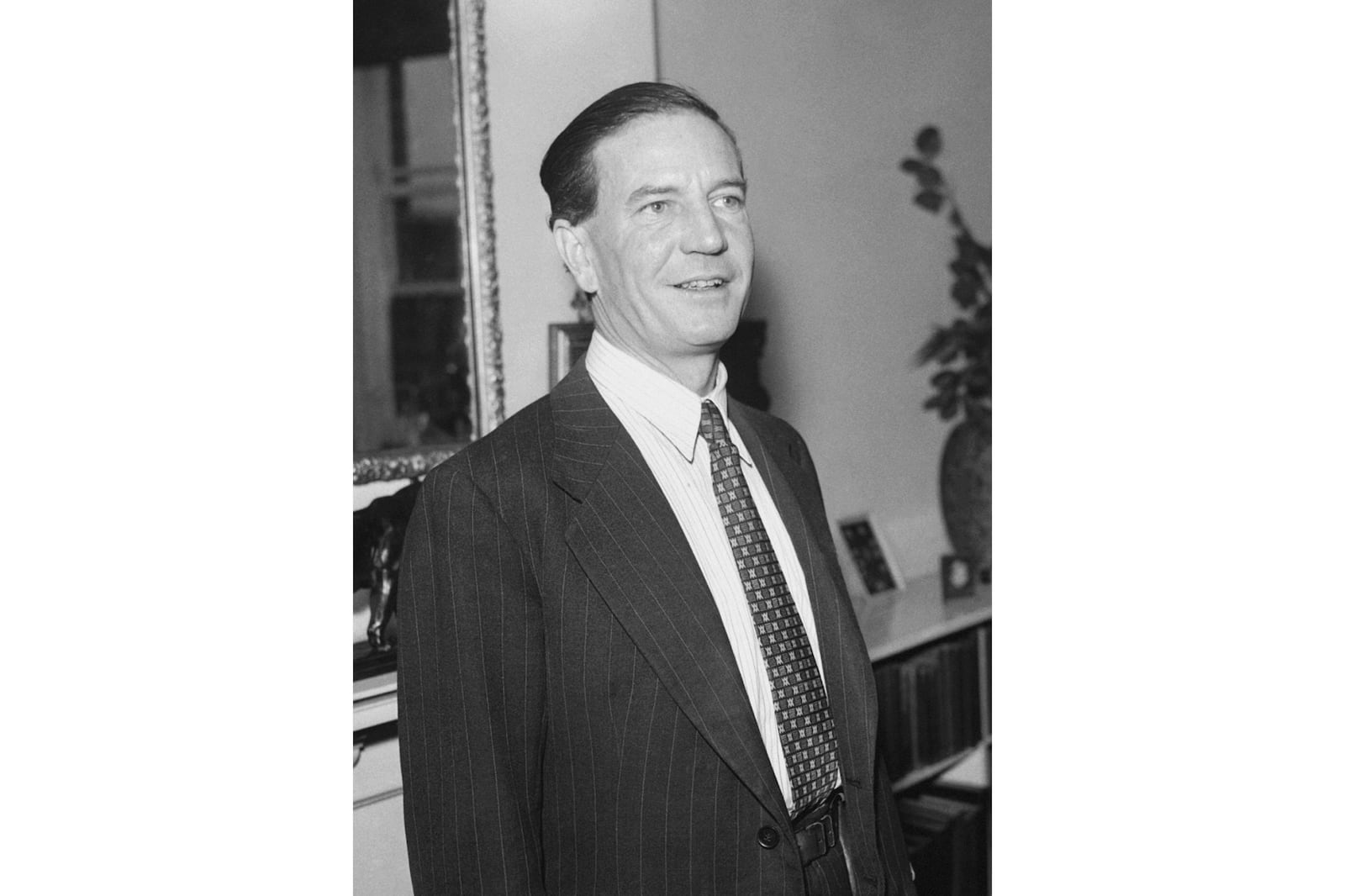 FILE - Harold "Kim" Philby, one of the Cambridge Ring of Soviet Spies, Aug. 11, 1955. (PA via AP, File)