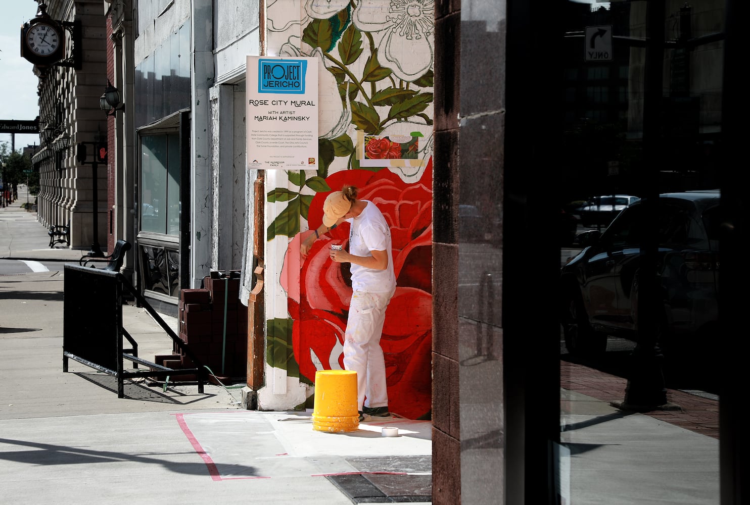 PHOTOS: THE ROSE CITY MURAL