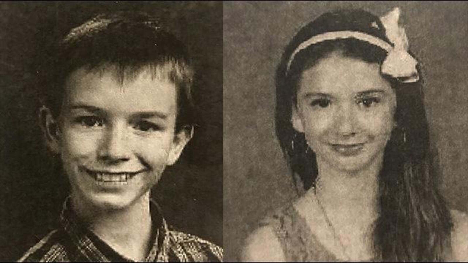 Elwyn 'JR' Crocker Jr., left and his younger sister, Mary Crocker, were found buried in their family's backyard in rural Effingham County, Georgia, back in December. Five family members are facing charges in connection with their deaths.