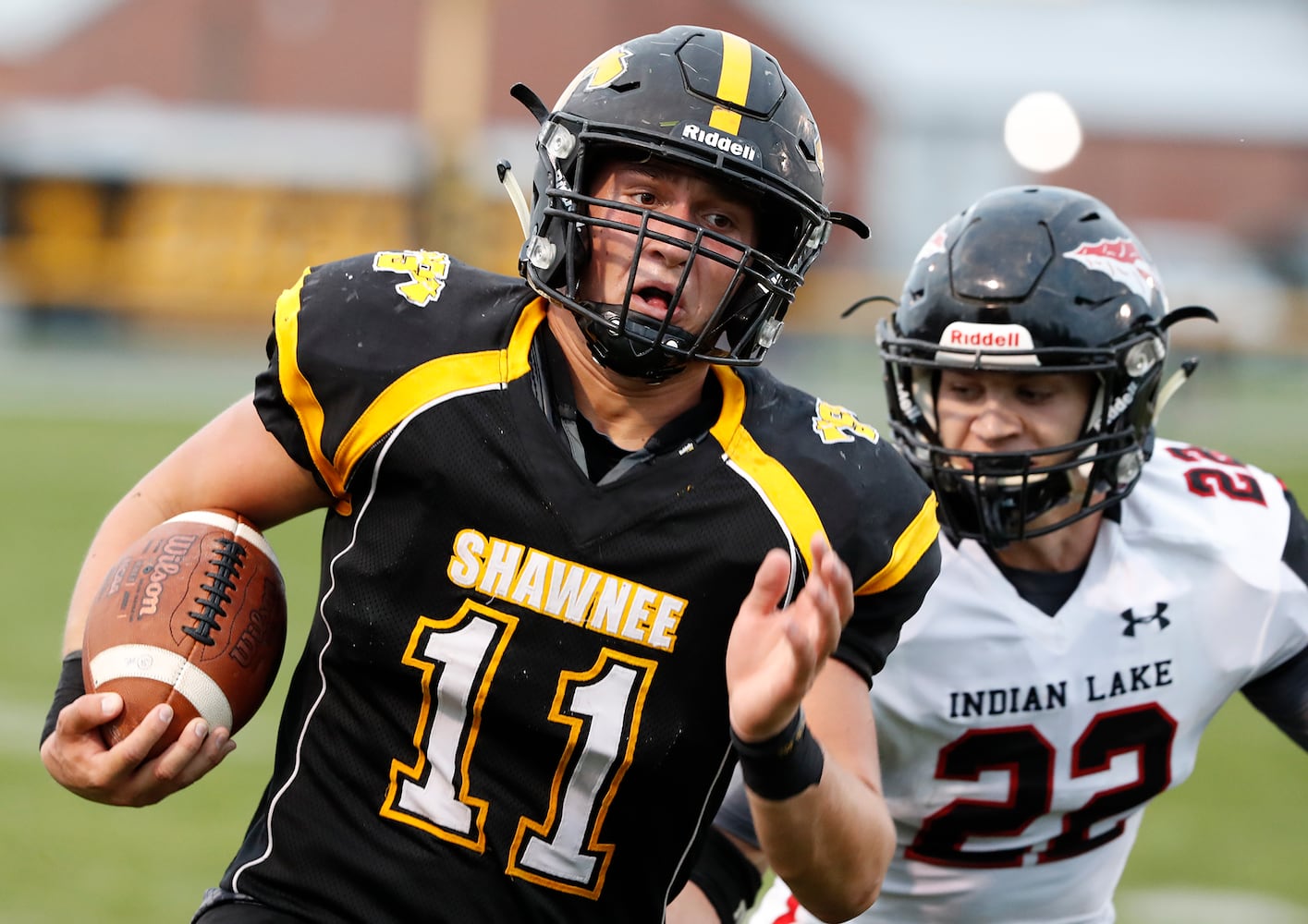 Shawnee vs Indian Lake Football