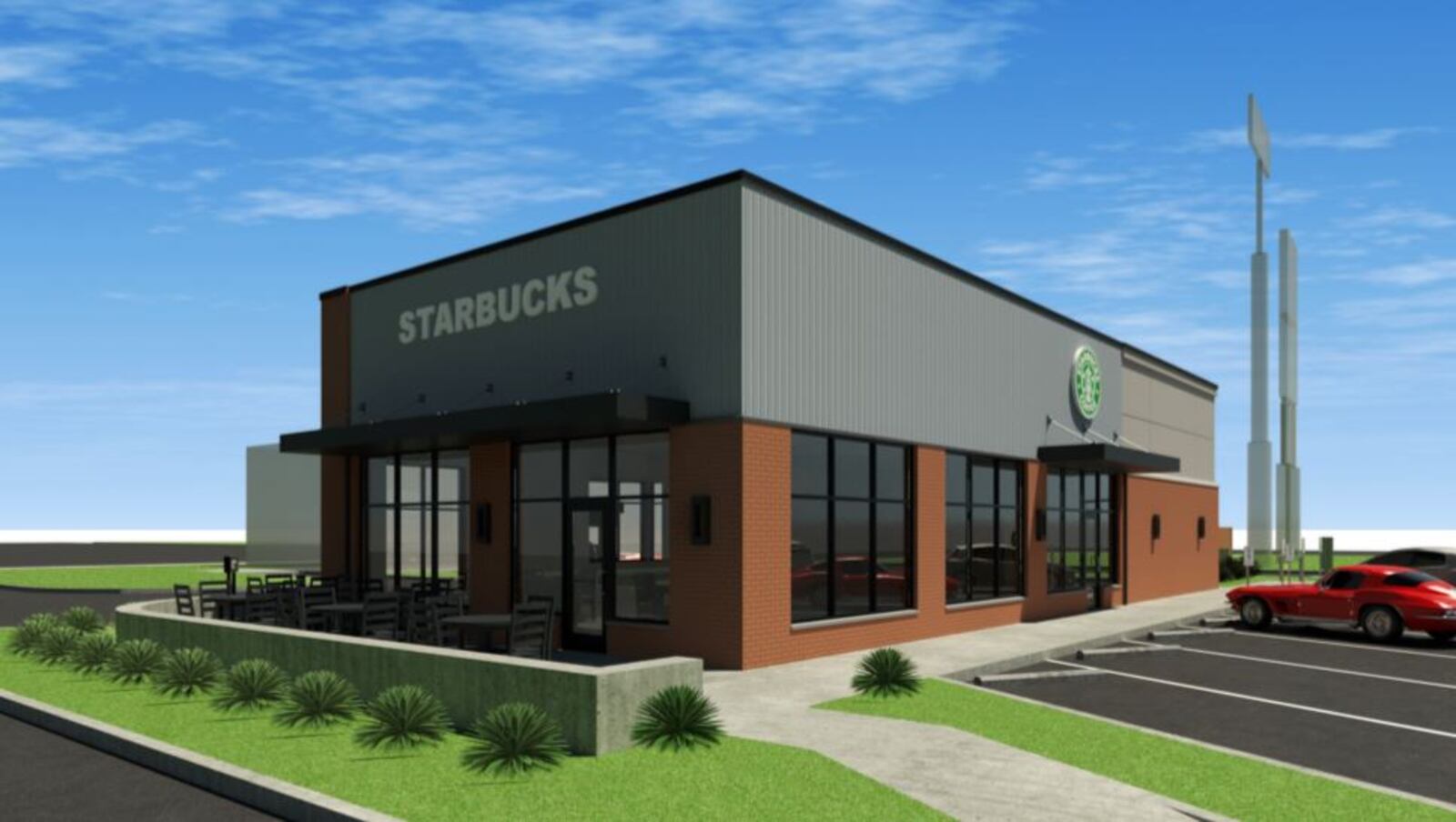 Plans filed in Sept. with Miami County for the construction of a new Starbucks restaurant at 1200 E. Ash St. in Piqua have been approved by the city, according to City of Piqua Development Department.