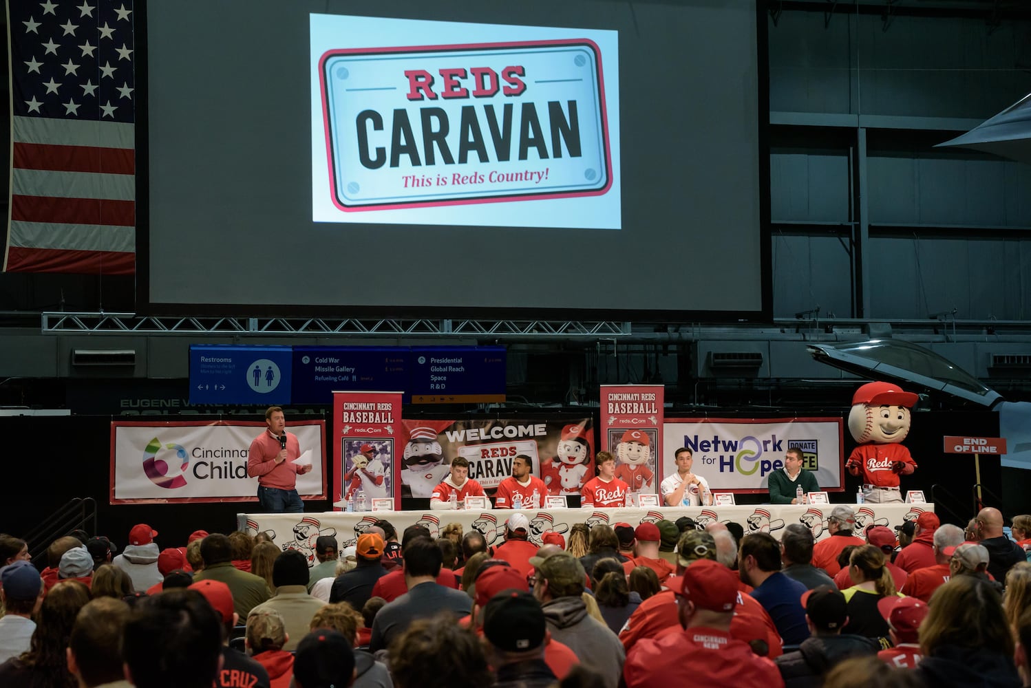 PHOTOS: 2025 Cincinnati Reds Caravan at the National Museum of the U.S. Air Force