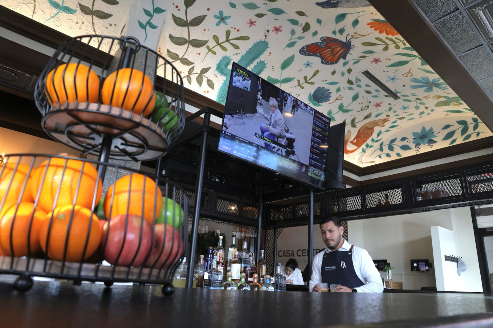 Casa Centro Mexican Restaurant opened Monday in the Bushnell Building. BILL LACKEY/STAFF