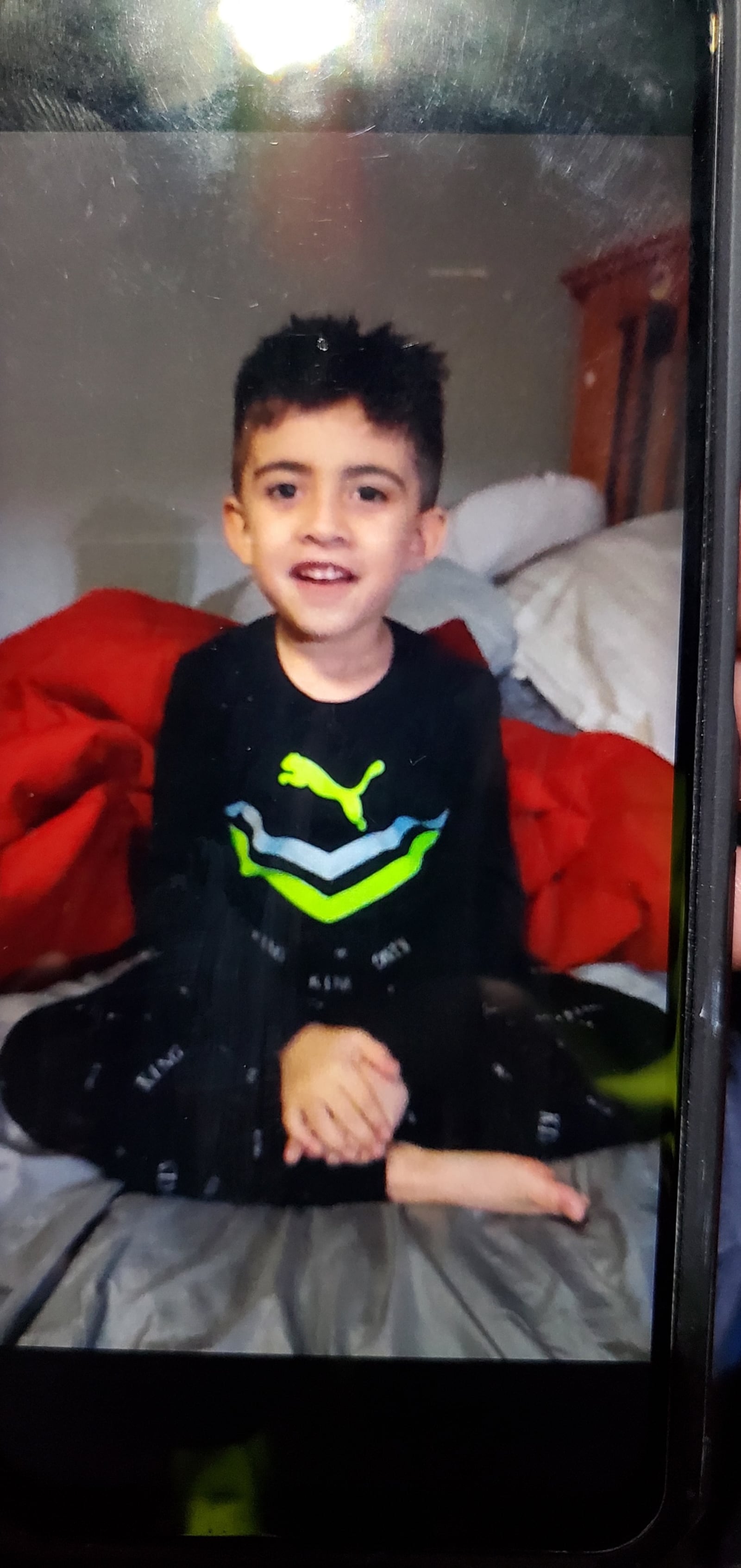 Lucas Rosales, 7, was last seen Saturday, April 29, 2023, while he was fishing with family near Harshman Road and Eastwood MetroPark. Photo courtesy Dayton Police Department.