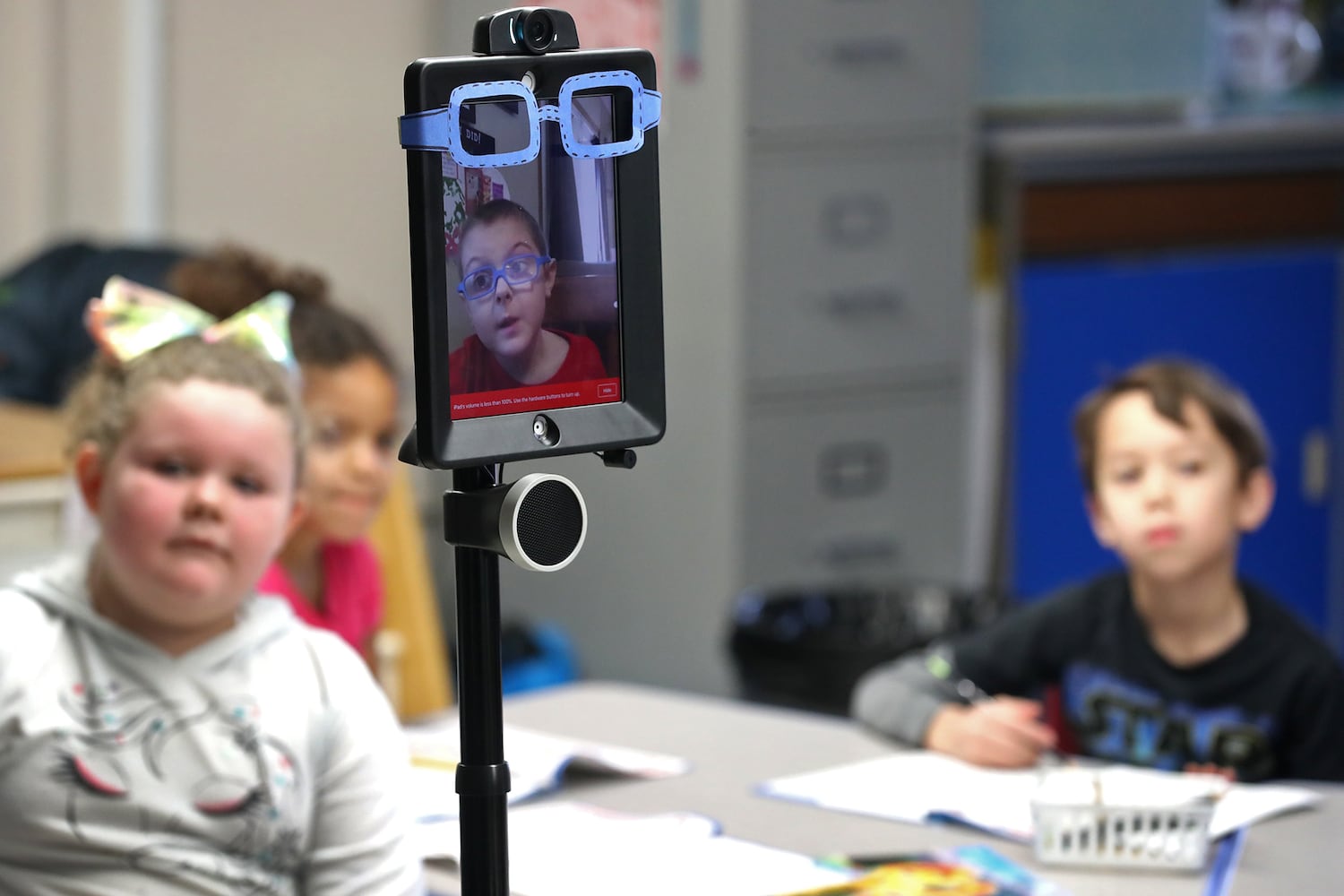 PHOTOS: Robot Helps Boy Attend School