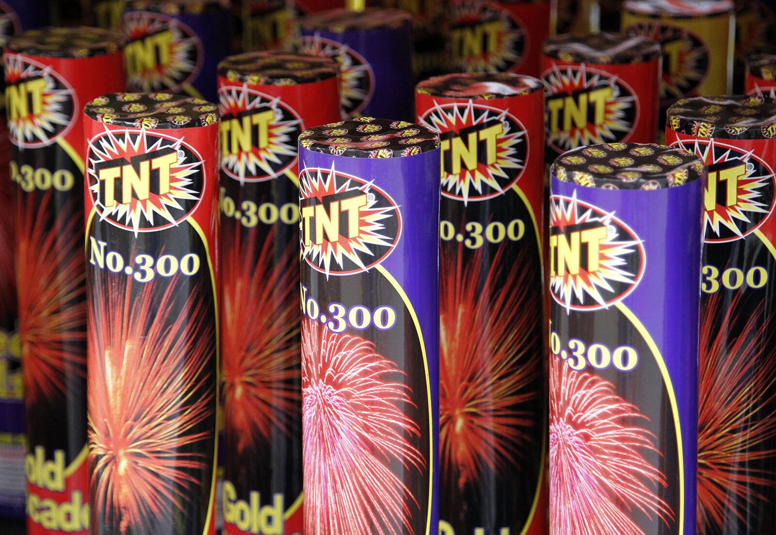 Fireworks for sale at TNT Fireworks in Jefferson Township. TY GREENLEES / STAFF