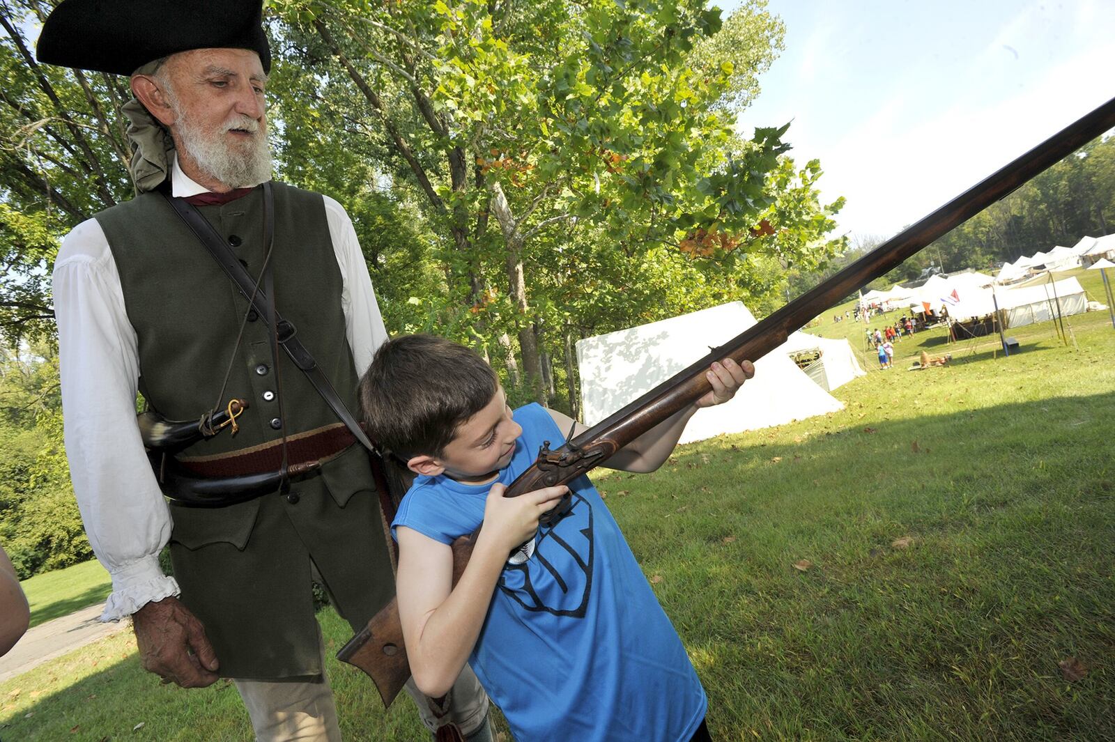 Step back in time at the Fair at New Boston, Labor Day weekend in Springfield. BILL LACKEY/STAFF FILE PHOTO