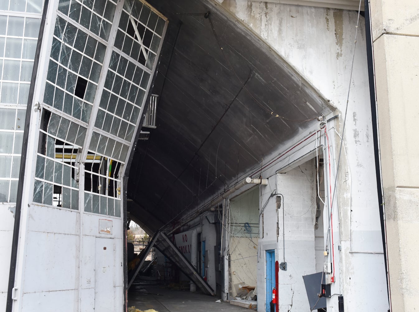 Wright-Patterson Air Force Base storm damage