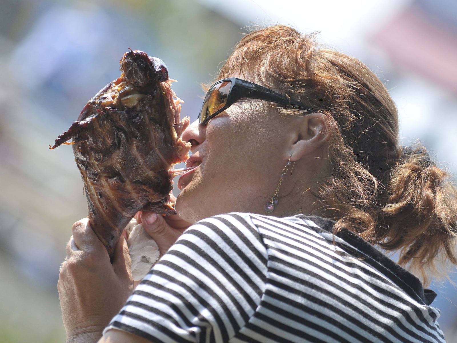 Big Turkey legs are only part of the great food found at the Ohio Renaissance Festival. CONTRIBUTED PHOTO