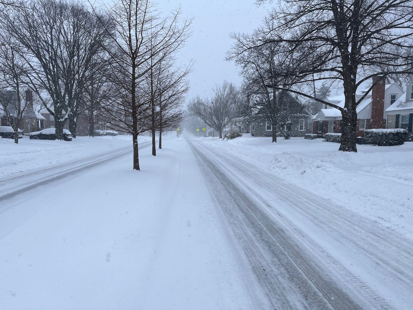 snow in Oakwood