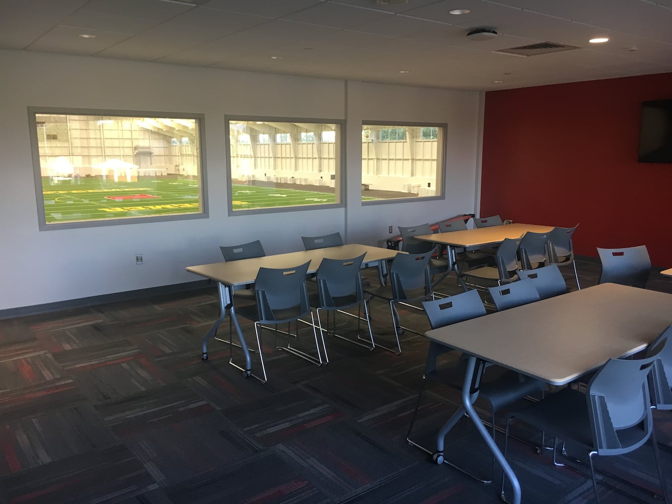 Photos: Wittenberg's indoor facility nears completion