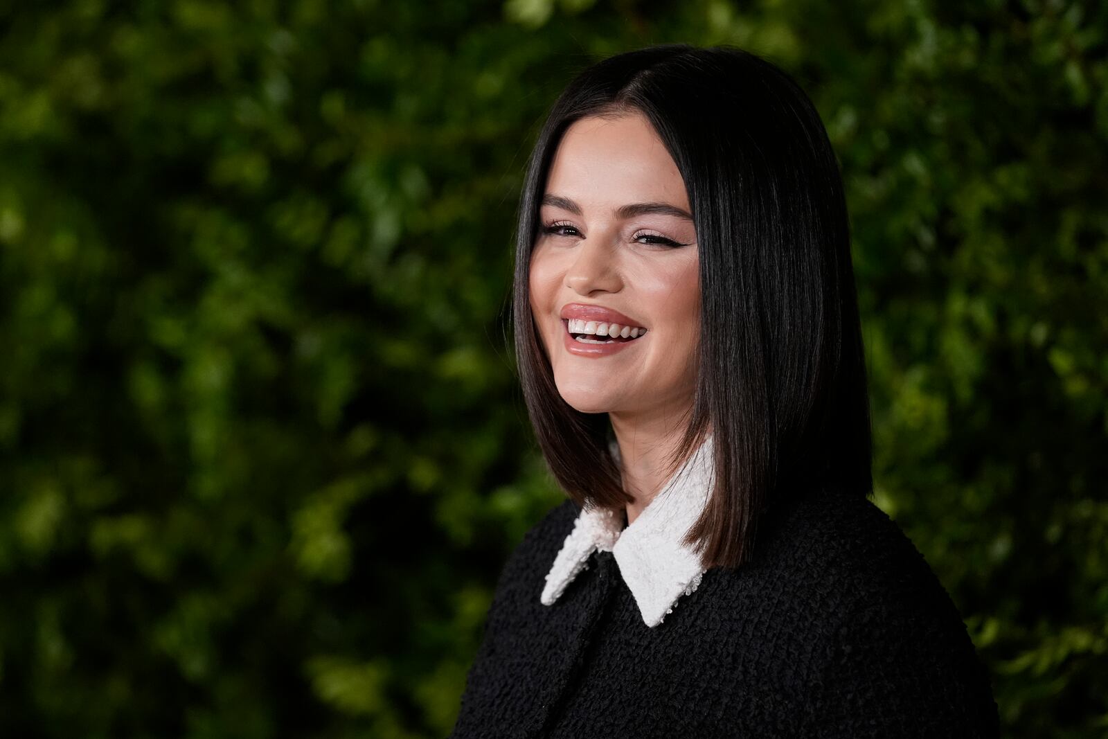 Selena Gomez attends the Academy Women's Luncheon on Tuesday, Dec. 10, 2024, at the Academy Museum of Motion Pictures in Los Angeles. (AP Photo/Chris Pizzello)