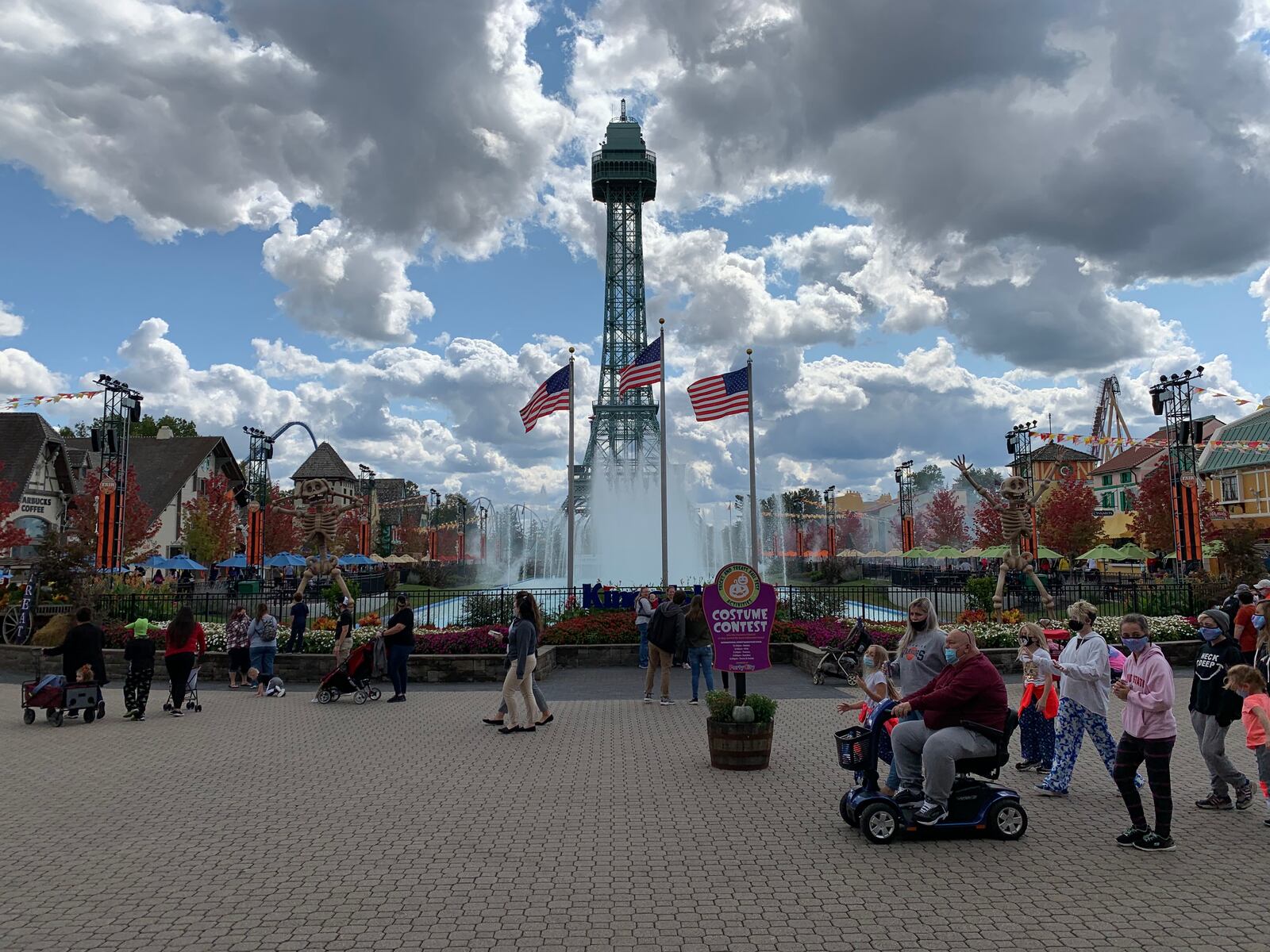 Kings Island's Tricks and Treats fall festival will continue through Nov. 1. ALEXIS LARSEN/CONTRIBUTED