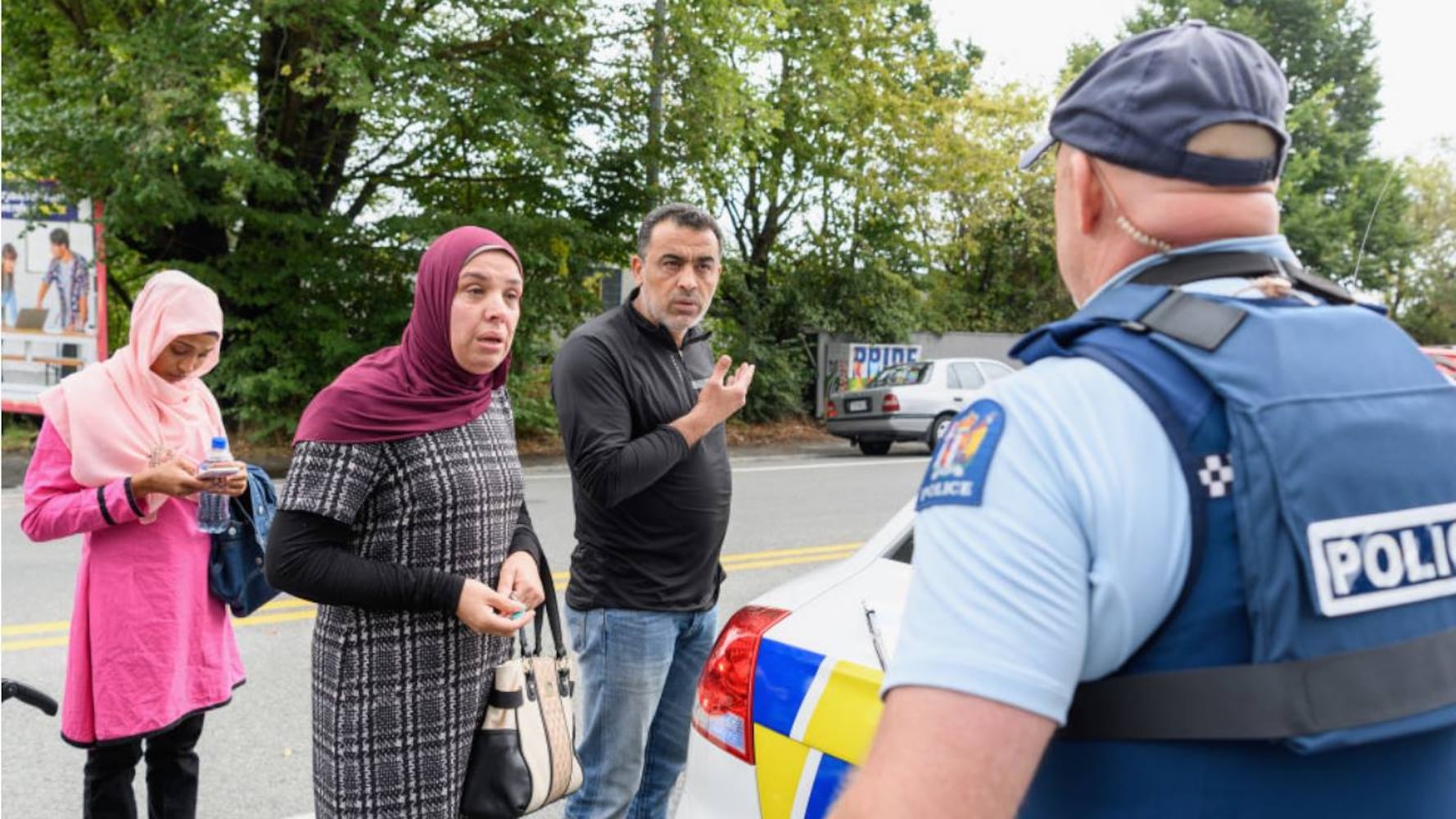 Photos: Mass casualties reported in New Zealand mosque shooting