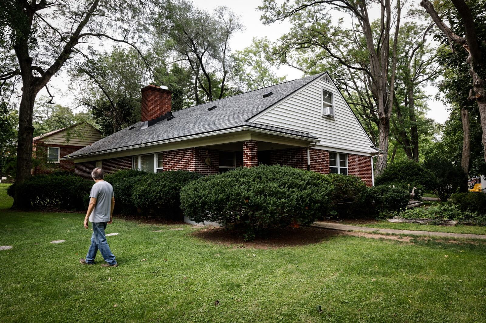 Joseph F. Applegate is in a dispute with Medicaid over his north Dayton home. Over the years, Applegate made the mortgage payments every month, but his deceased partner's name was on the deed. JIM NOELKER/STAFF