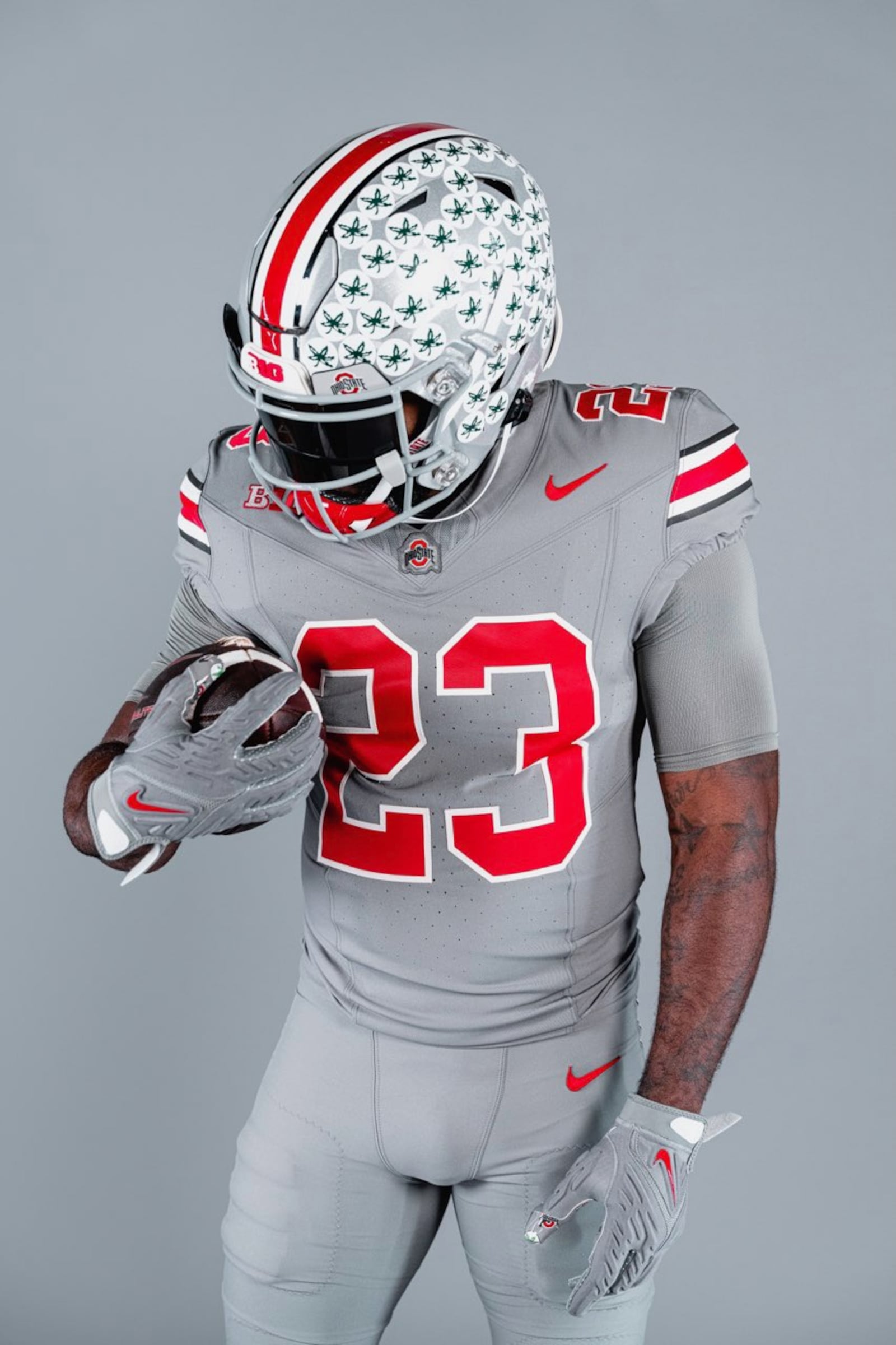 Ohio State football gray alternate jerseys