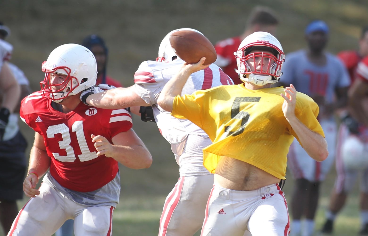 Photos: Wittenberg football preseason practice