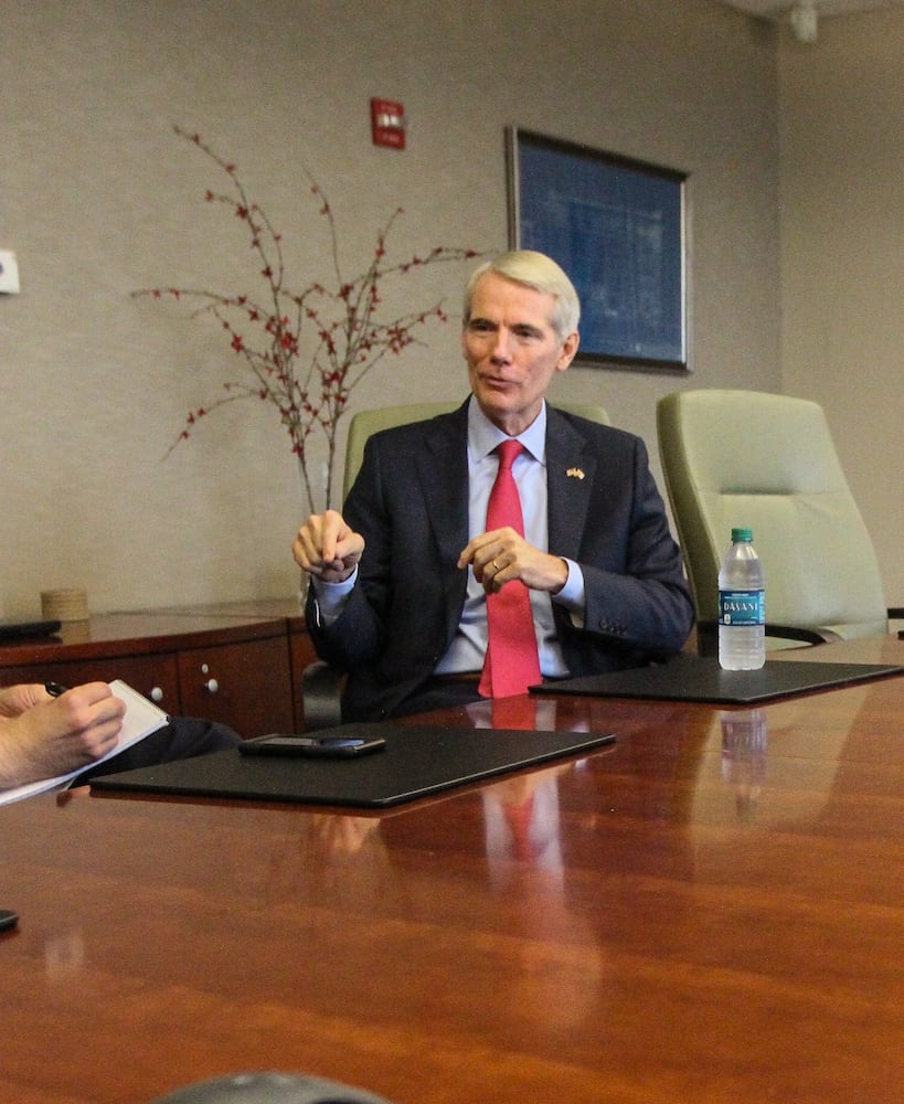 Rob Portman at Dayton Daily News