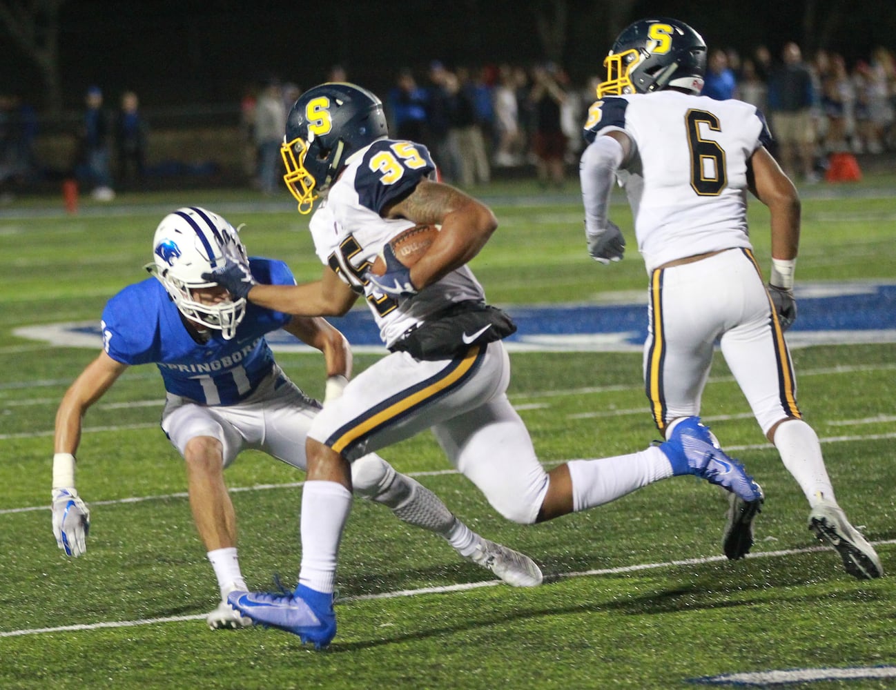 PHOTOS: Springfield at Springboro, Week 7 football