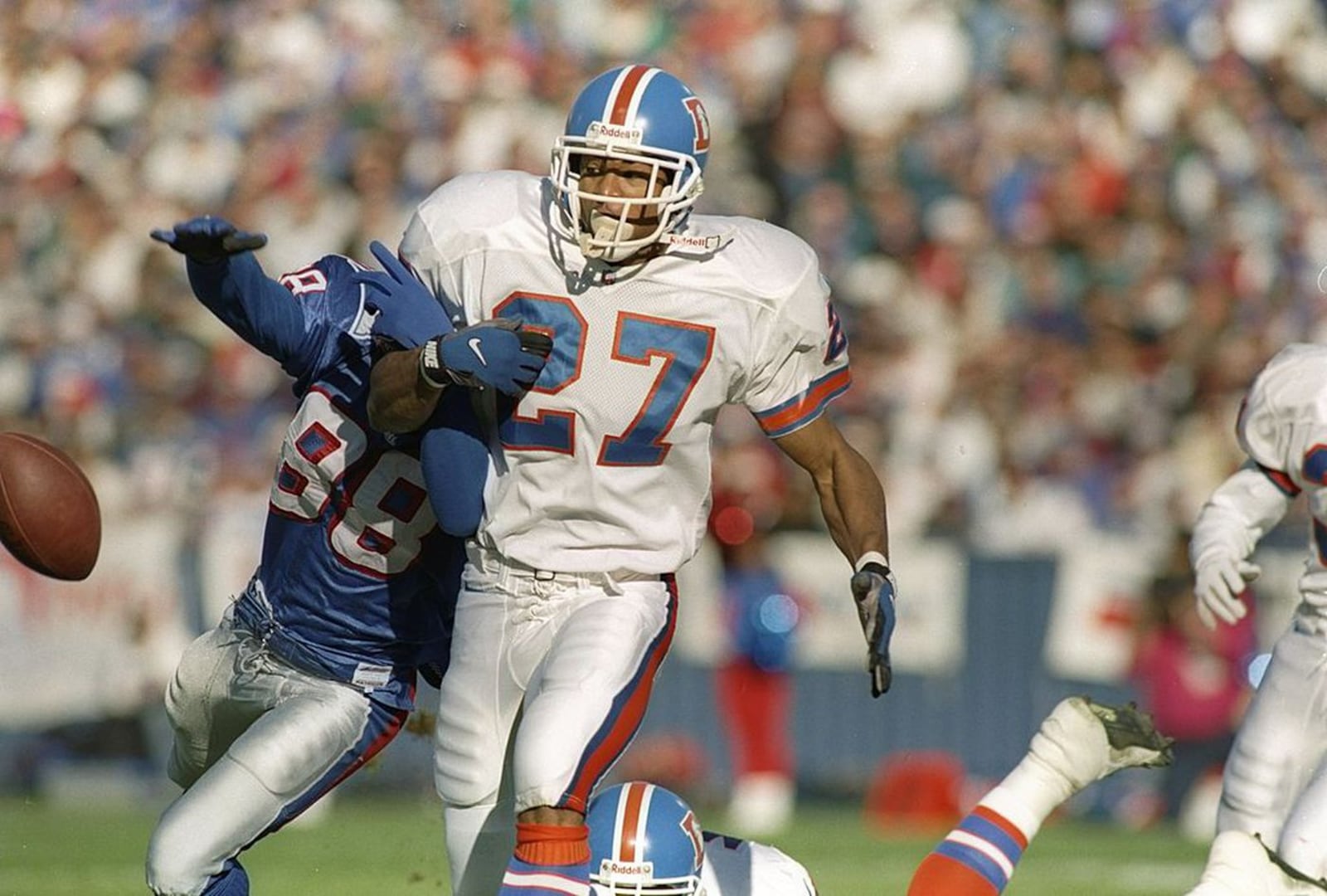 FILE PHOTO: Steve Atwater was inducted into the NFL Hall of Fame on Saturday. (Al Bello/Getty Images)