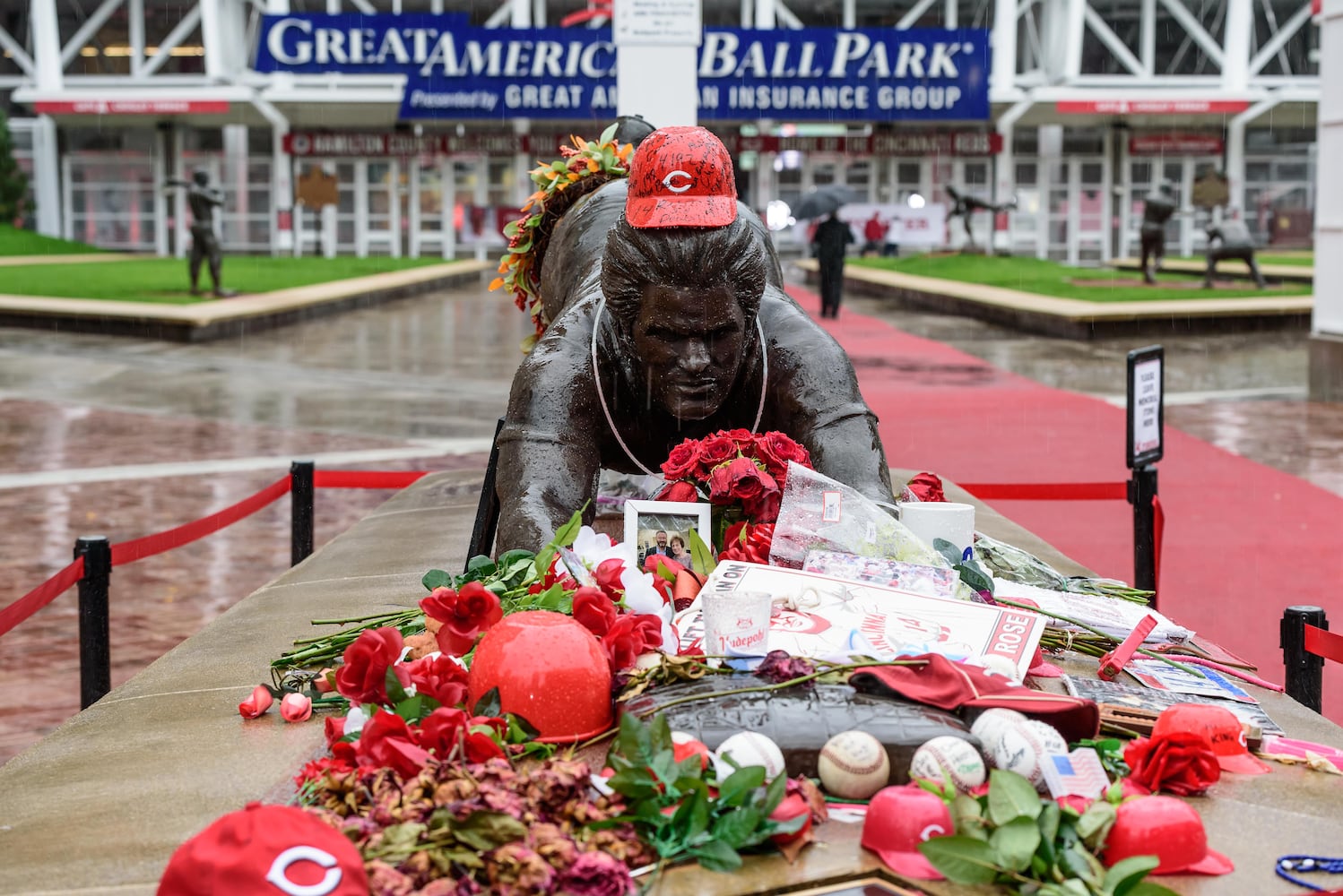 PHOTOS: Pete Rose Memorial Visitation at Great American Ball Park