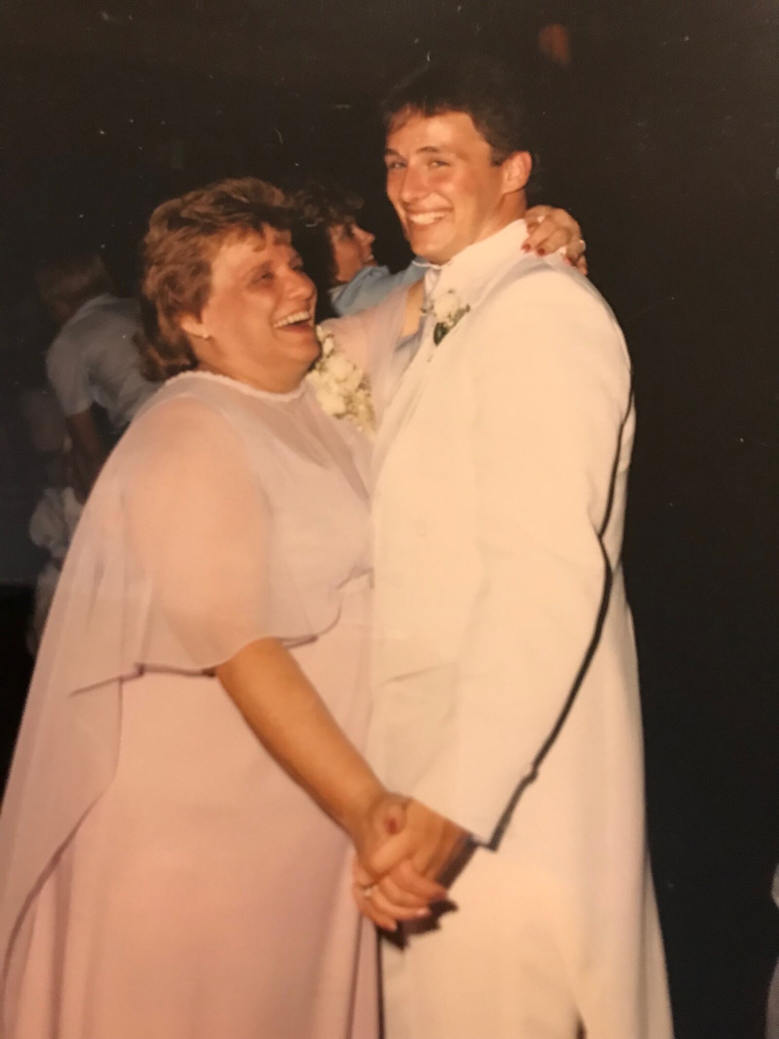 Copy Editor Steve Morrison and his late mother, Carolyne Meeks.