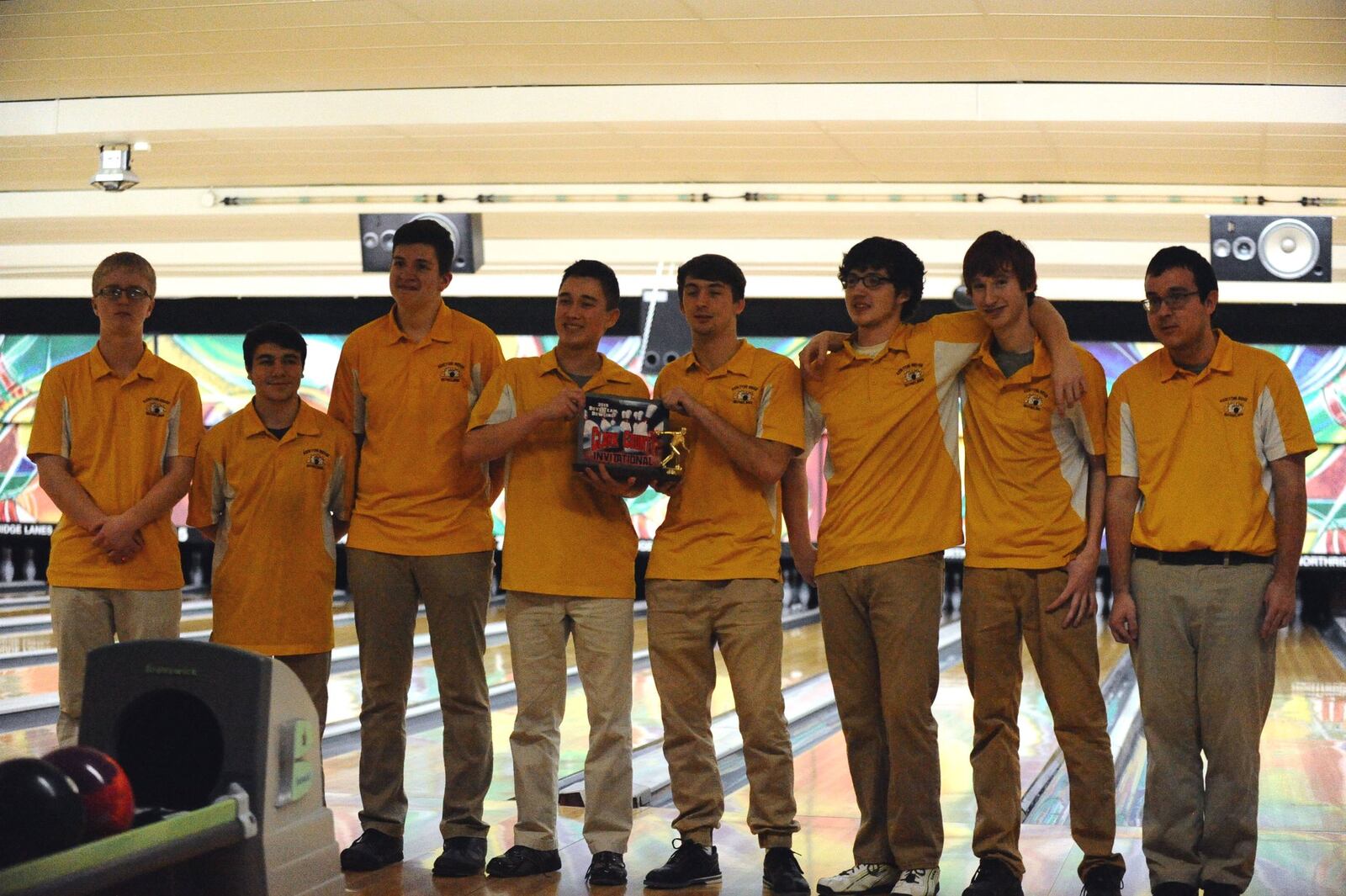 Kenton Ridge won the boys title Saturday in the Clark County tournament at Northridge Lanes. Greg Billing/CONTRIBUTED