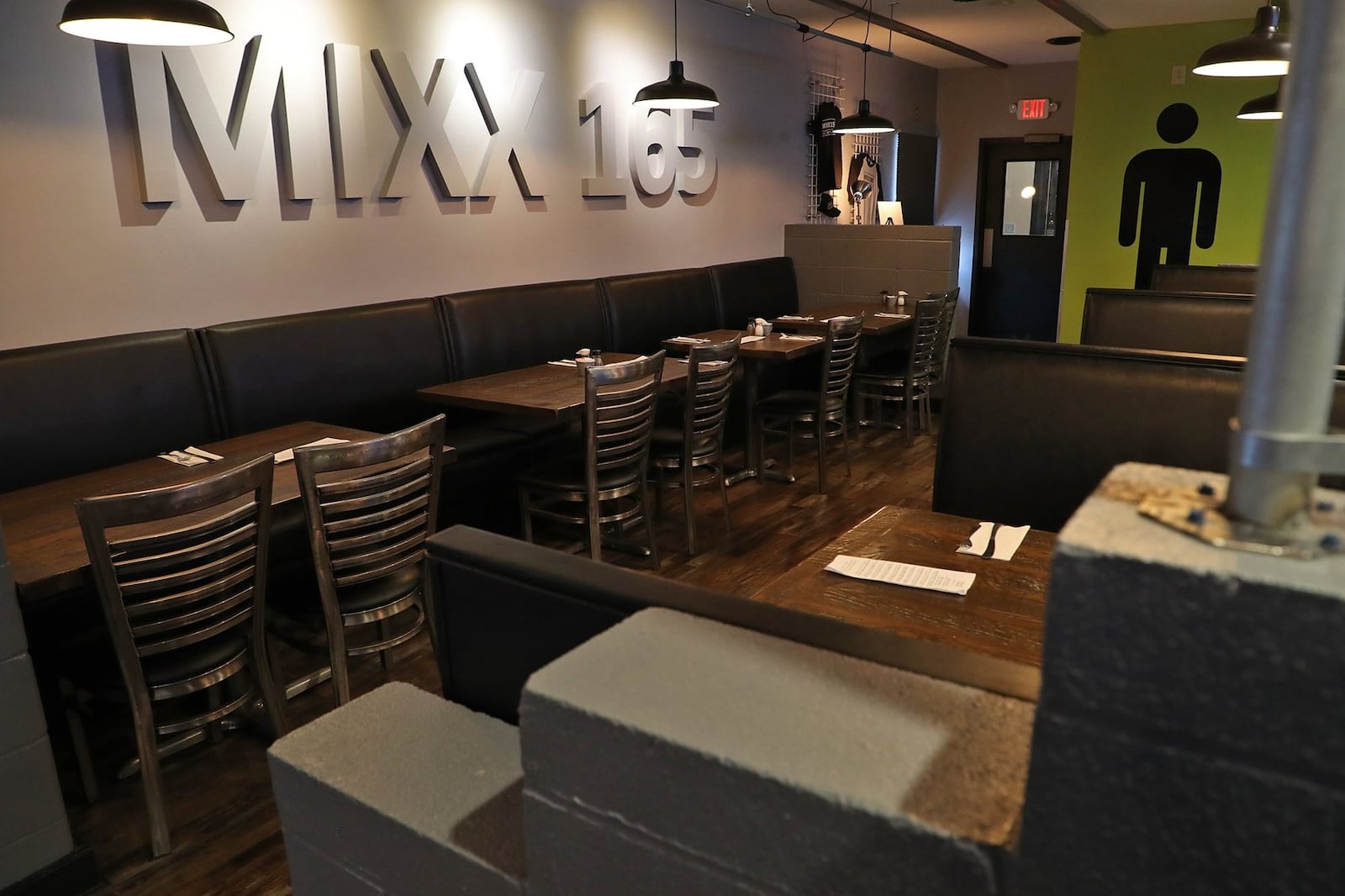 The dining room at MIXX 165. BILL LACKEY/STAFF