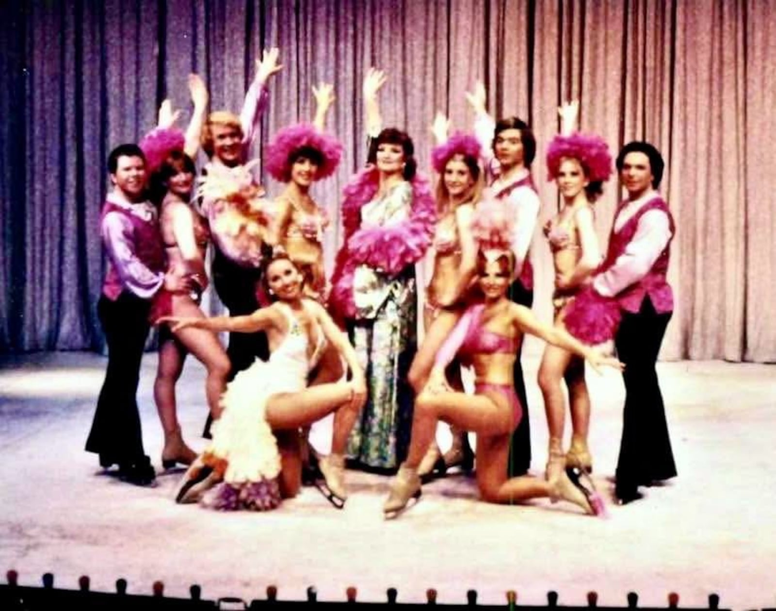 La Comedia Dinner Theatre presented "Jubilee on Ice" Apr. 14-May 24, 1981. PHOTO COURTESY OF TERRY STUMP