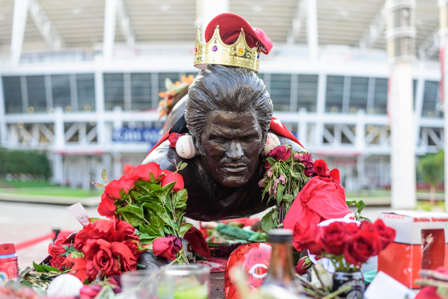 PHOTOS: Pete Rose Memorial at Great American Ball Park in Cincinnati