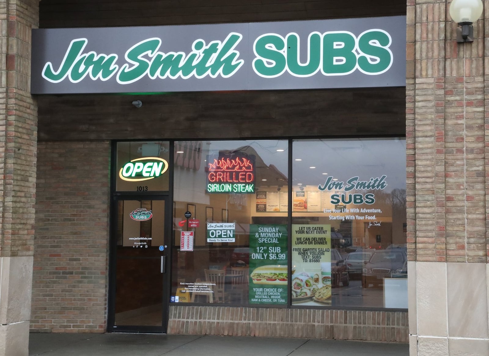 Jon Smith Subs is located in Bechtle Plaza in Springfield. BILL LACKEY/STAFF