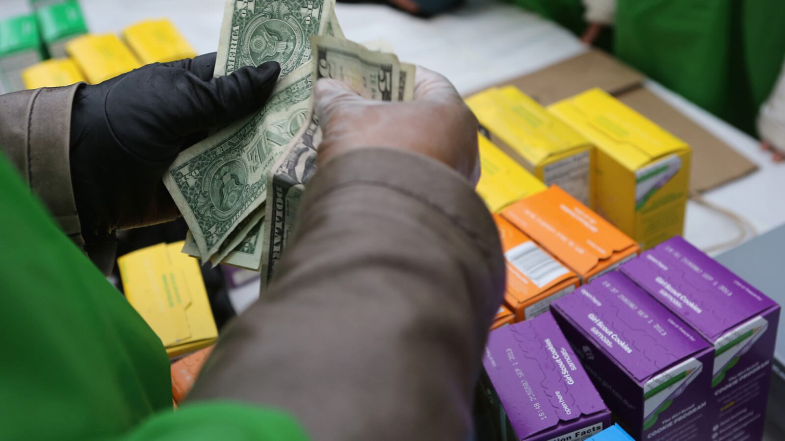 FILE PHOTO: A Girl Scout in Chicago sold $5,000 worth of cookies to win a trip to Walt Disney World.