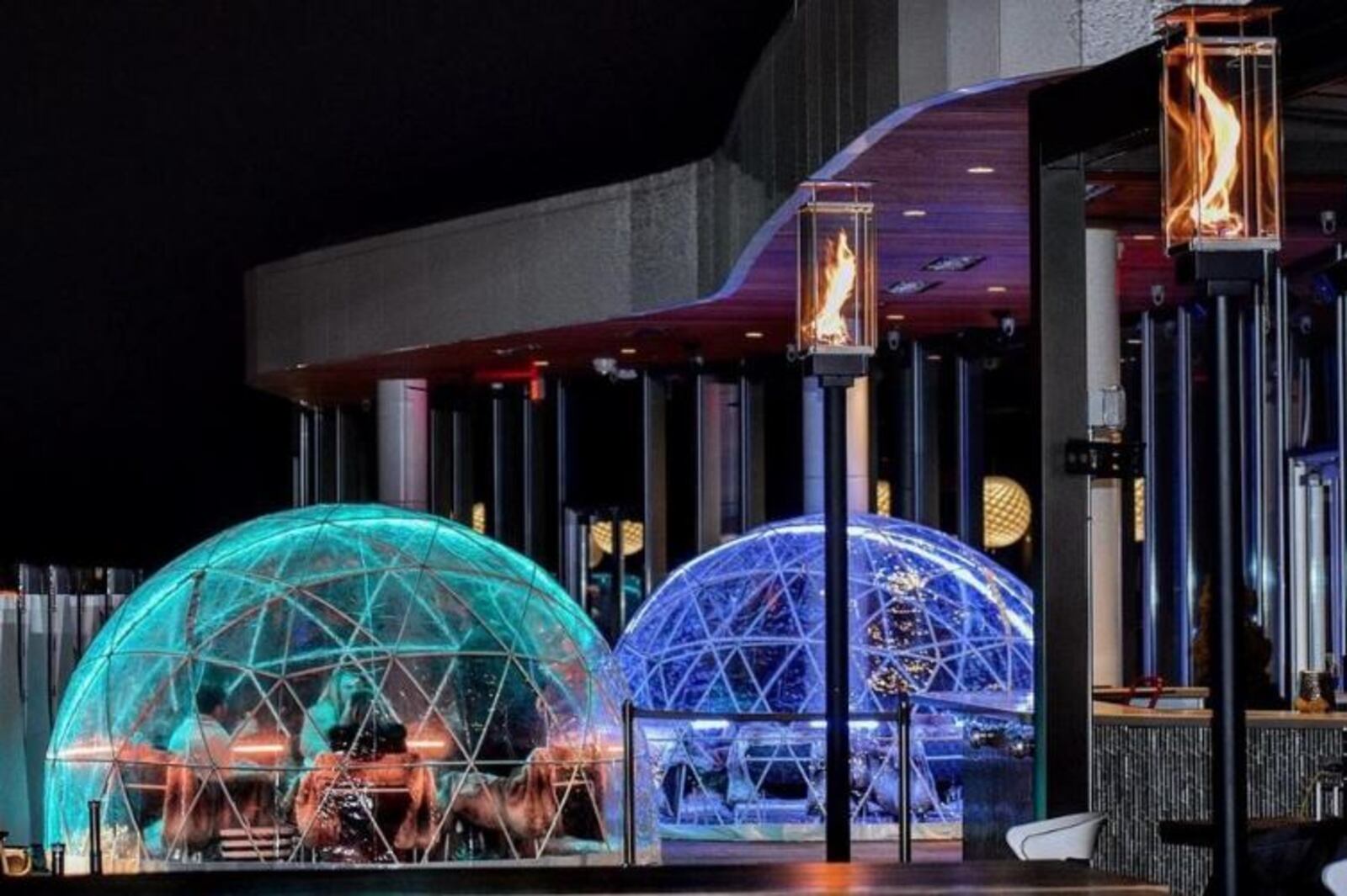 Vaso is now offering an igloo dining experience in Dublin, Ohio.