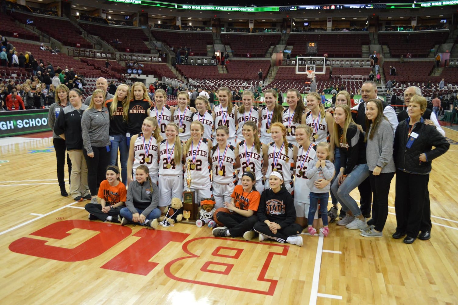 Minster girls basketball: 2019 state championship