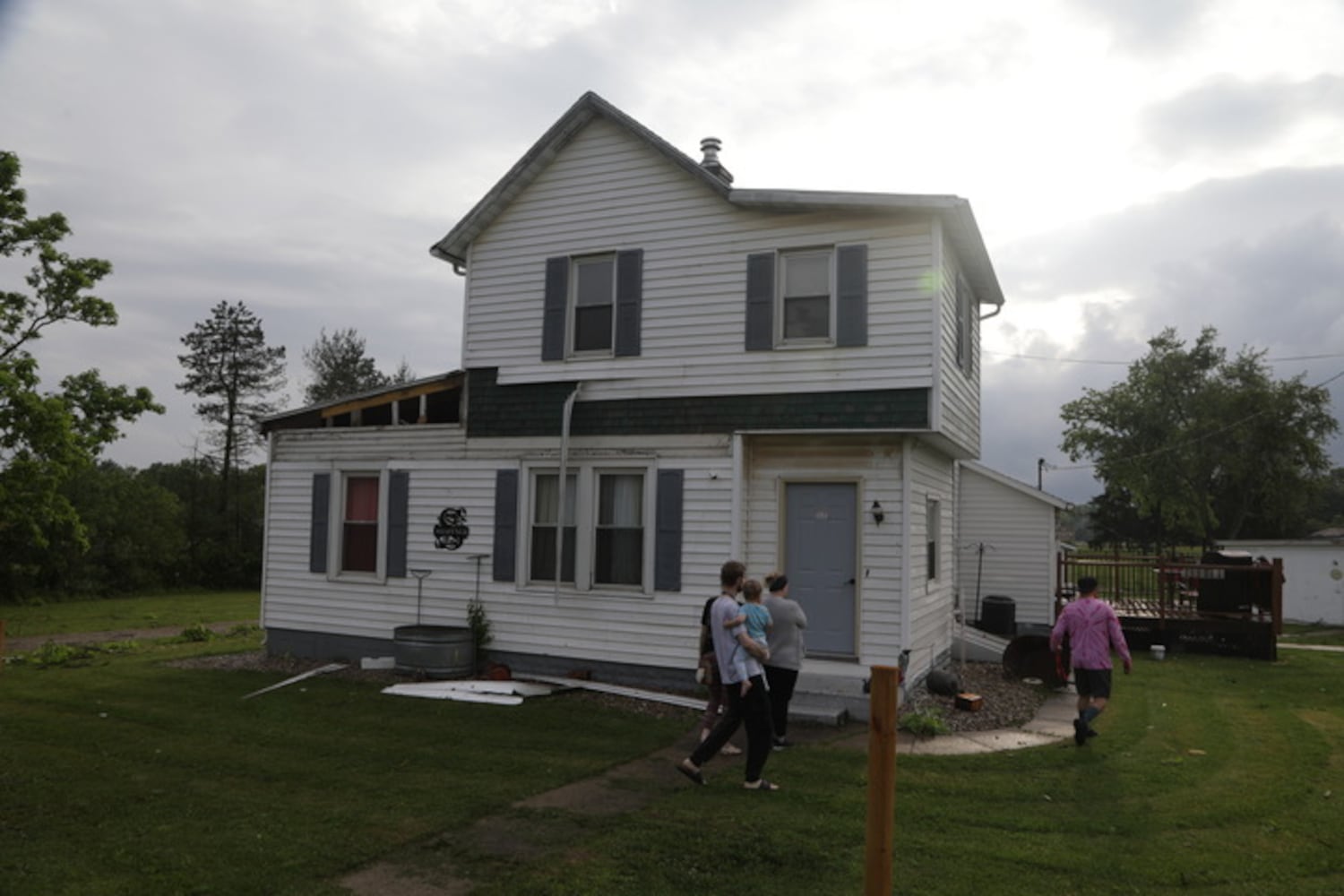 Tornado damage