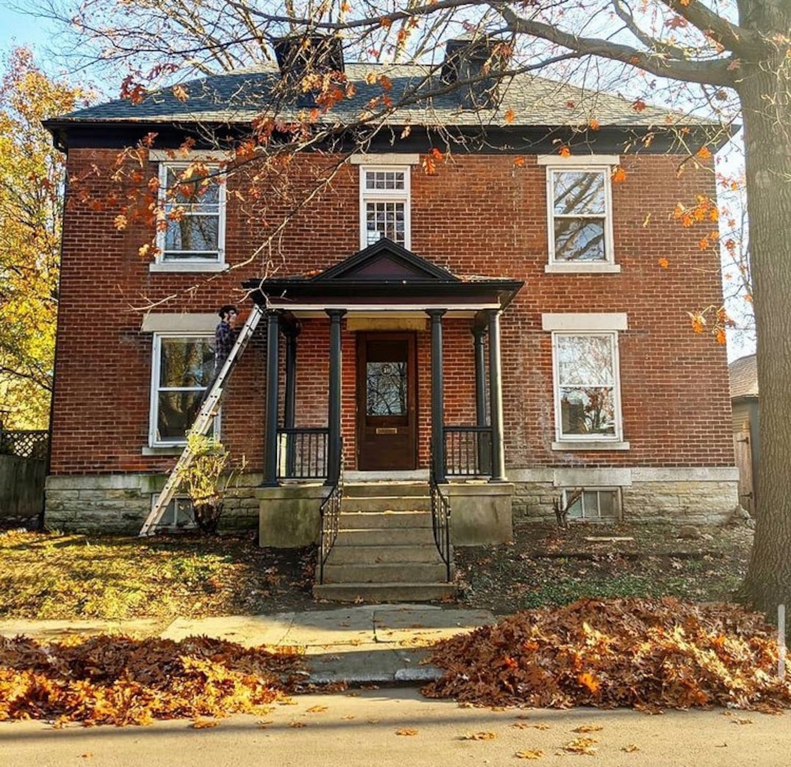 Laura and Brian Quinn have started a YouTube series called "Couple of Quinns" to document their journey as they renovate a 1905 Federal-style home in Dayton's Grafton Hill neighborhood.