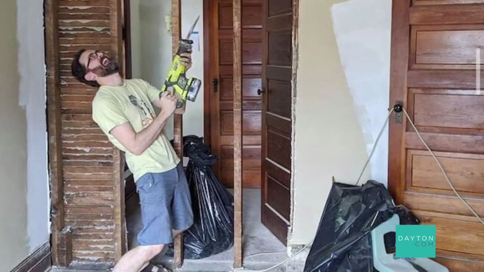 Laura and Brian Quinn have started a YouTube series called "Couple of Quinns" to document their journey as they renovate a 1905 Federal-style home in Dayton's Grafton Hill neighborhood.