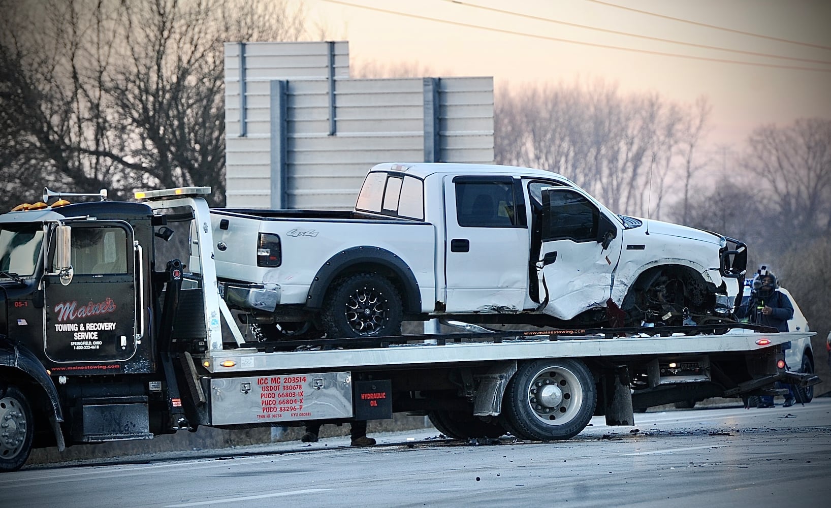 I 70 East Crash Clark