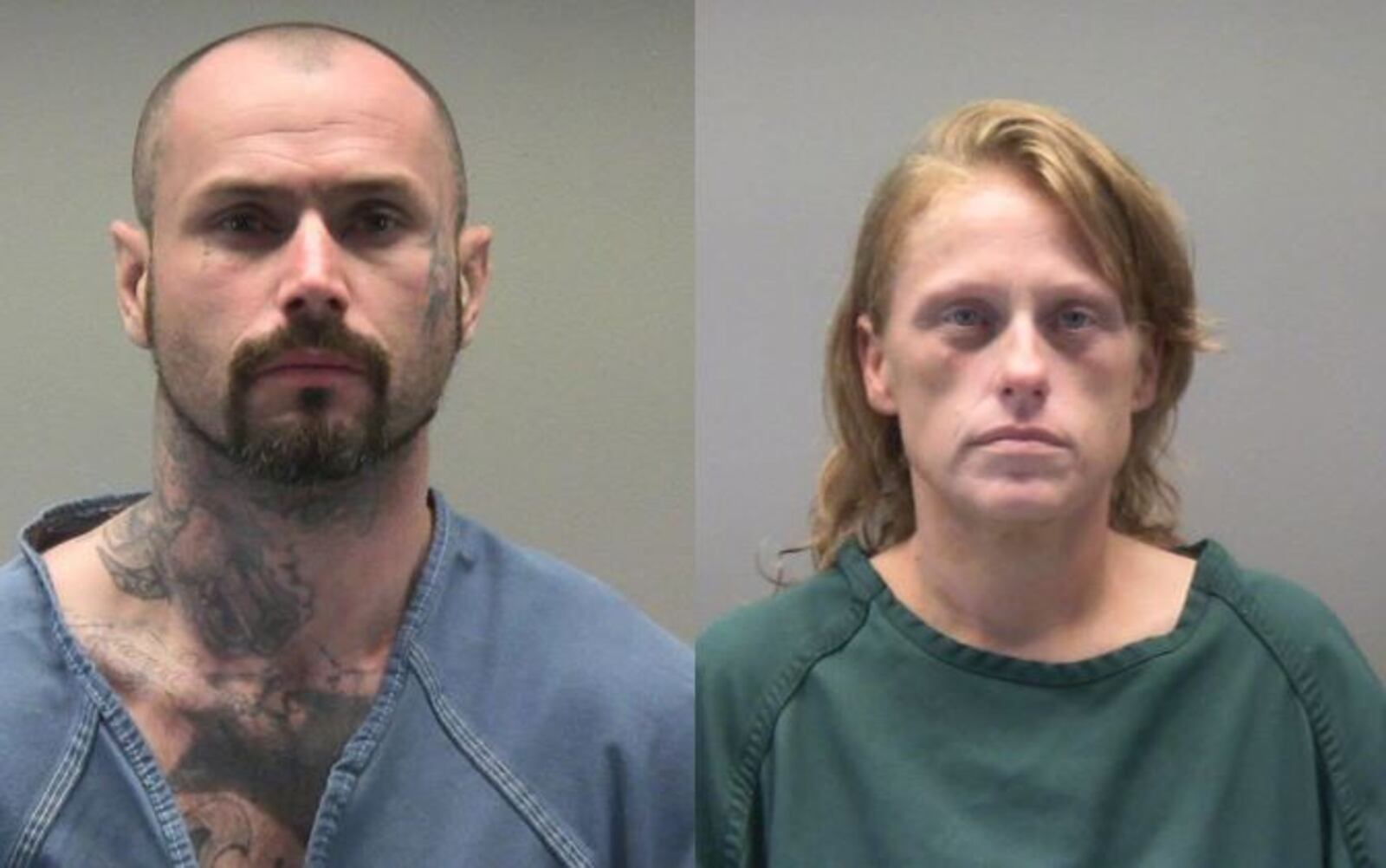 Billy Joe Farra (L) and Jessica Rose Boomershine (R) | Contributed photos/Montgomery County Jail