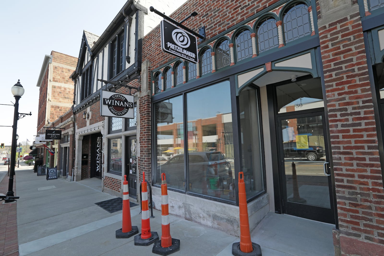 The new Pretzelmaker in downtown Springfield. BILL LACKEY/STAFF