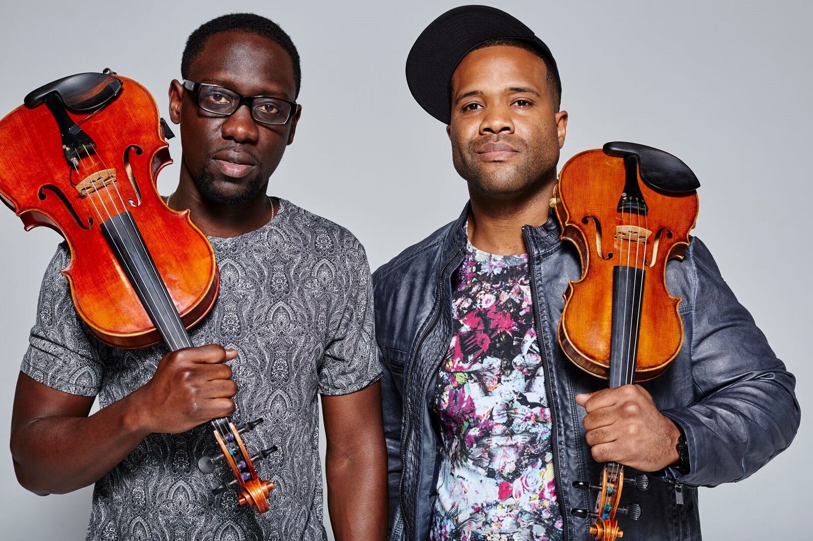 Wil Baptiste and Kevin “Kev Marcus” Sylvester return to the Miami Valley as Black Violin Nov. 5, 2019 at the Schuster Center. CONTRIBUTED