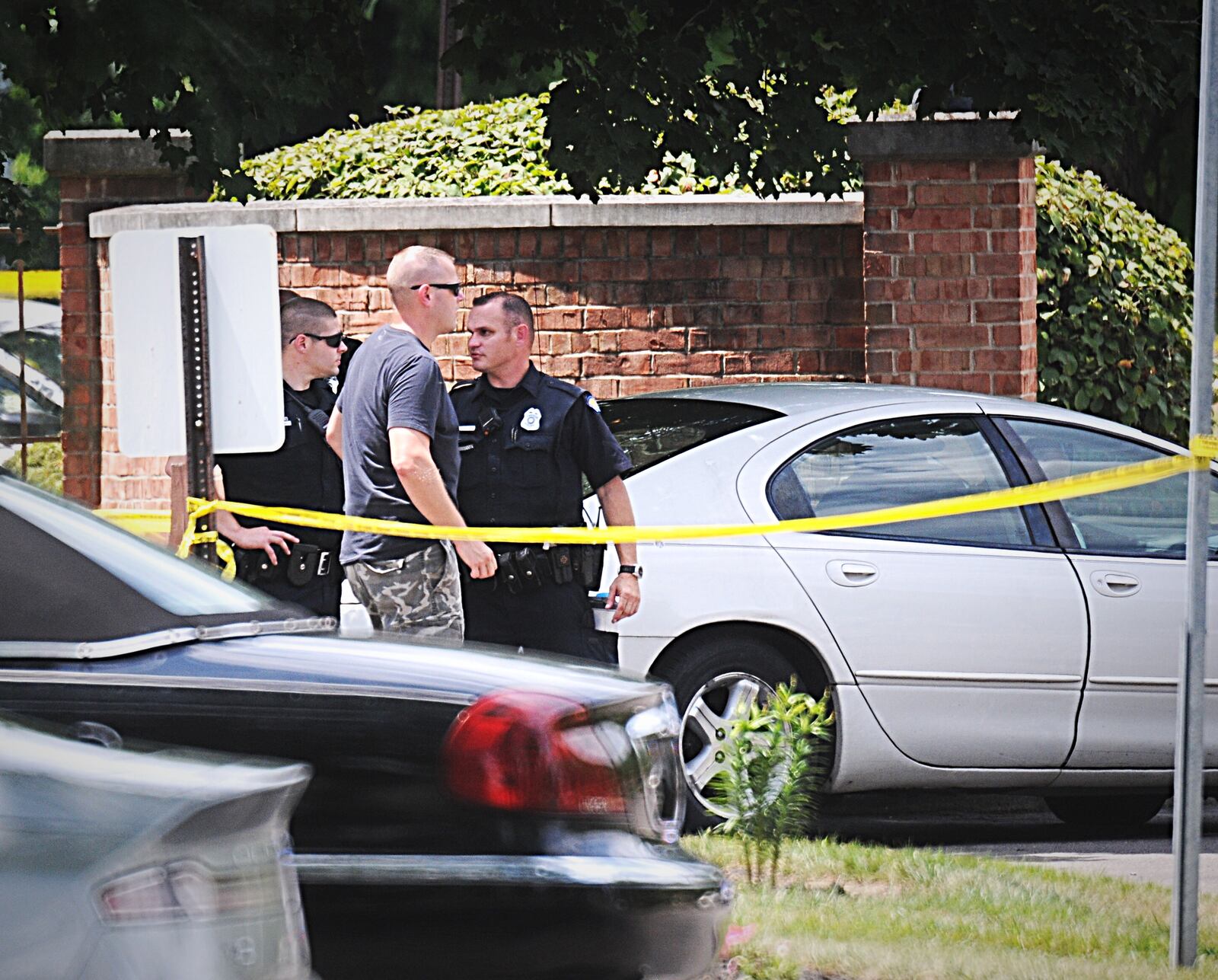 Police were conducting a gun violence reduction blitz and were monitoring a man suspected in other violent crimes at the time of the officer-involved shooting, Dayton Police Chief Richard Biehl said.  Staff photo by Marshall Gorby