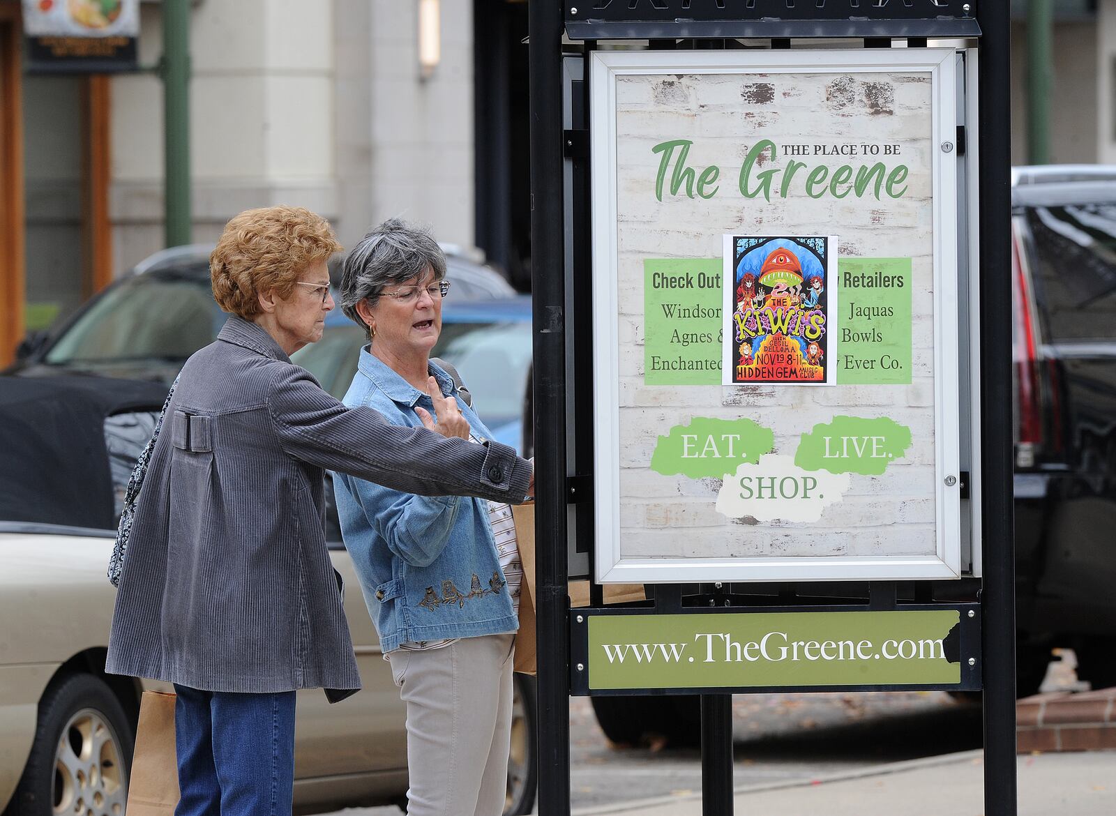 The holiday shopping season is underway at The Greene. MARSHALL GORBY\STAFF