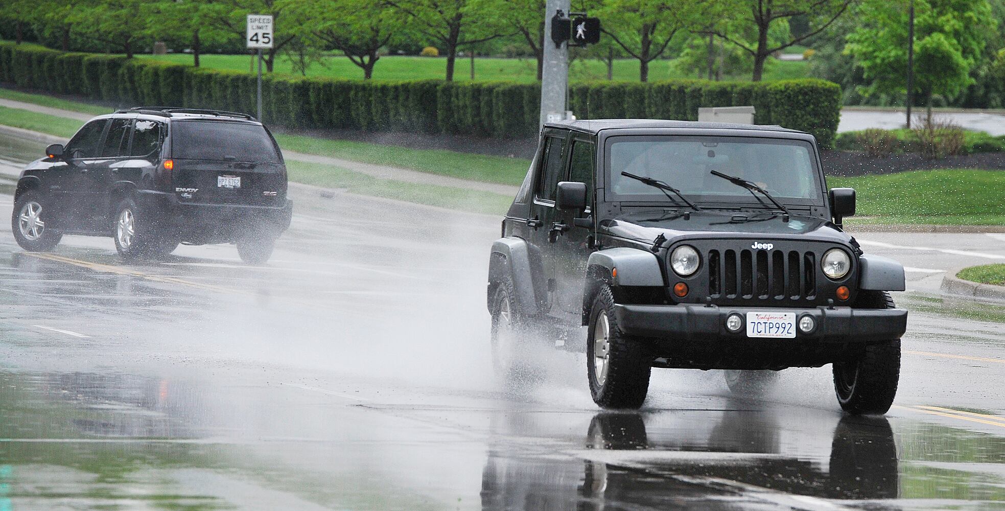 Photos: Storms bring heavy rain through Miami Valley