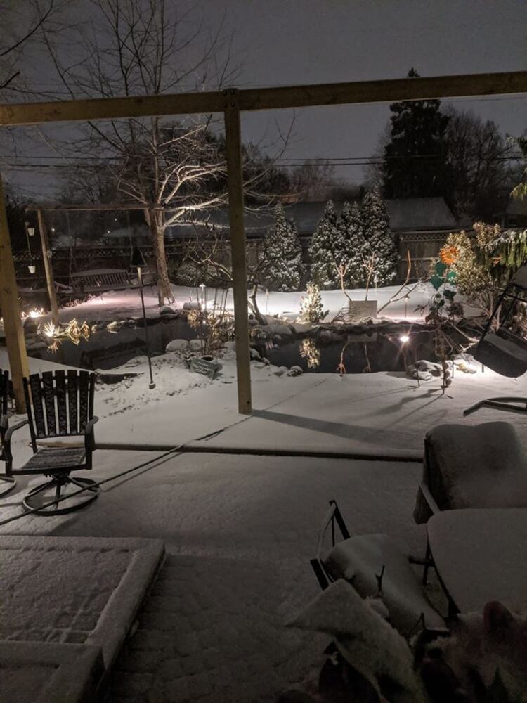 PHOTOS: Snow throughout the Miami Valley