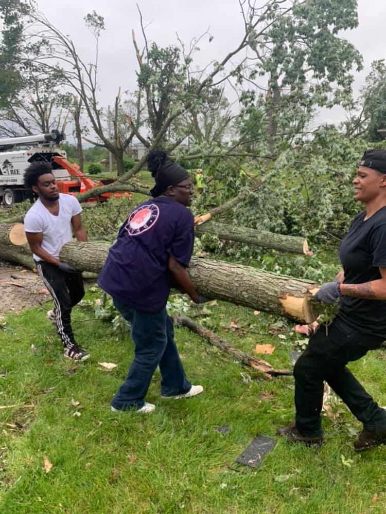 PHOTOS: People helping people after devastating tornadoes strike Miami Valley